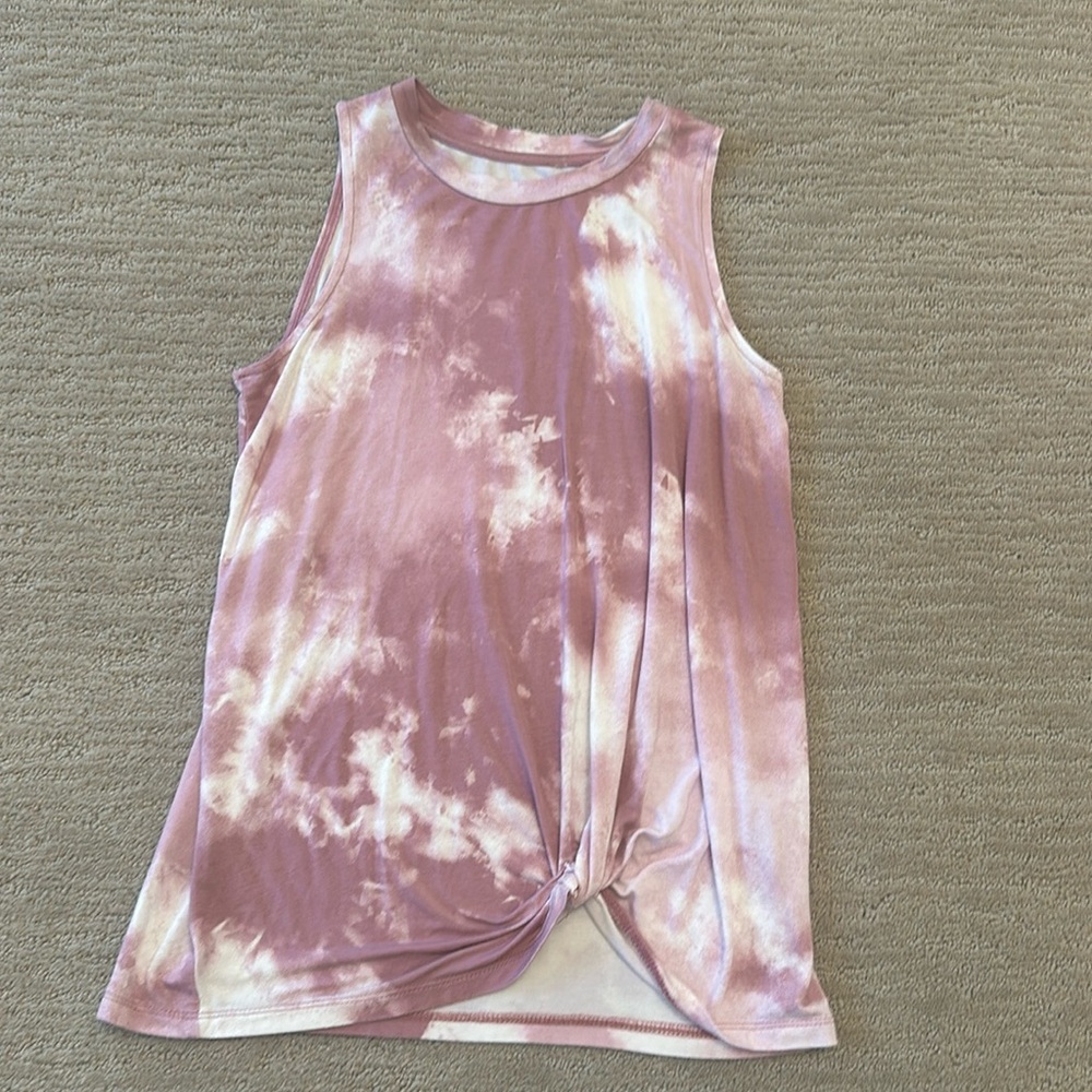 Cute, Super Soft Girl’s Tie-Dye Tank Size L 12-14 in EUC-like new!